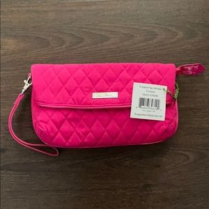 NWT! Vera Bradley Folded Flap clutch.